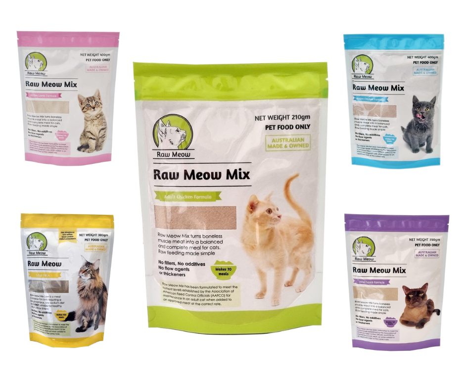 Important Info Raw Meow Mix Raw Meow Pty Ltd