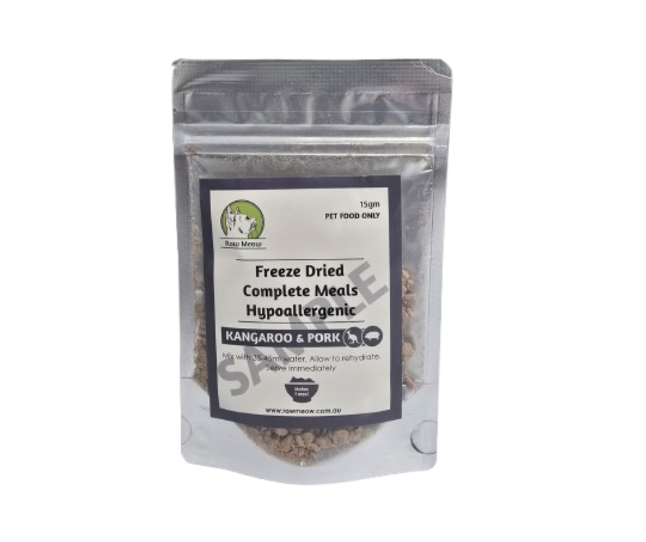 Freeze Dried Complete Raw Meal