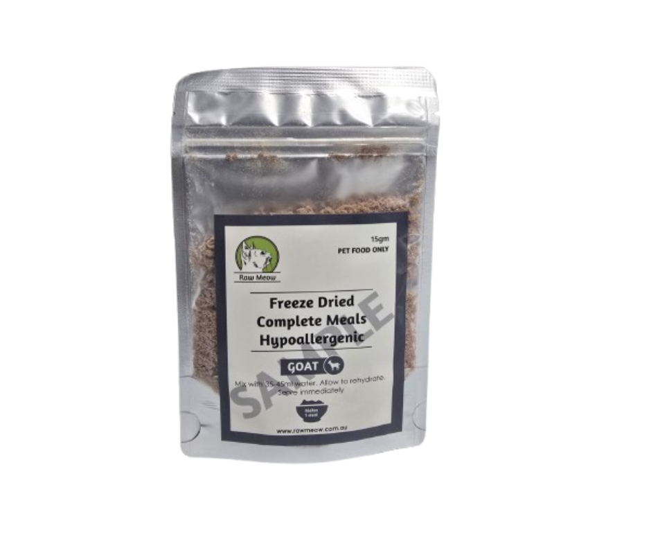 Freeze Dried Complete Raw Meal