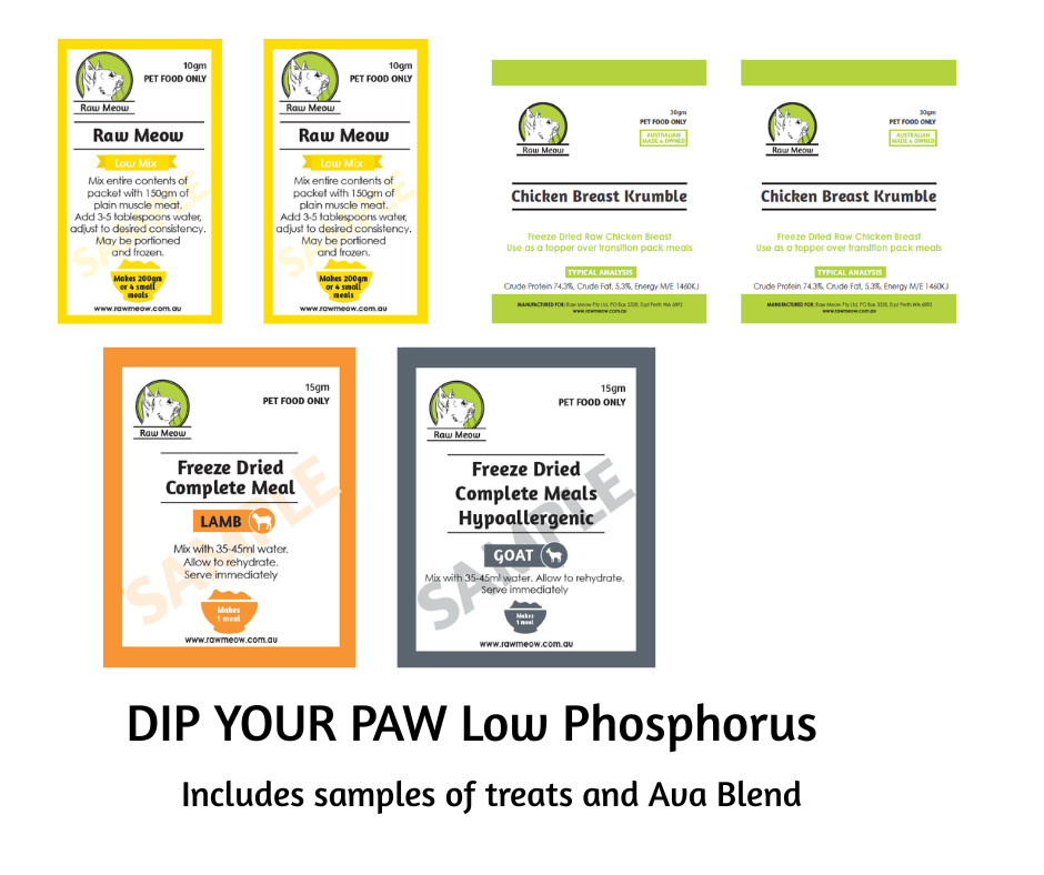 "Dip Your Paw" Sampler Kit