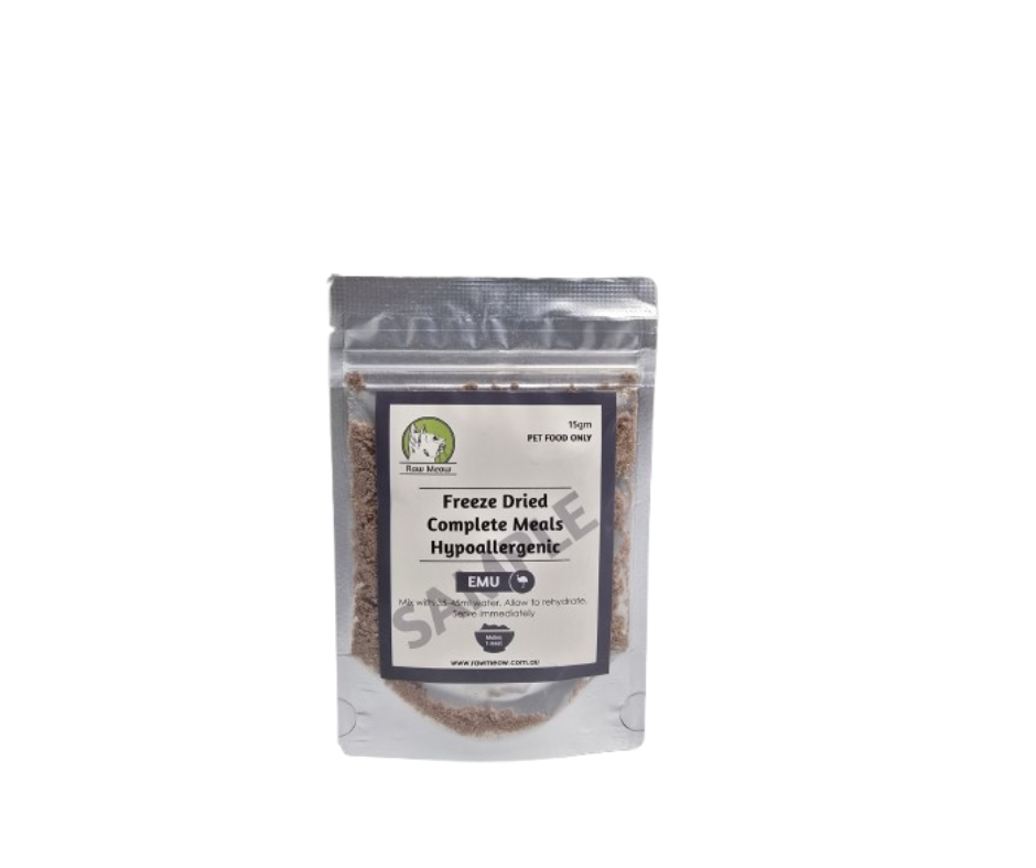 Freeze Dried Complete Raw Meal