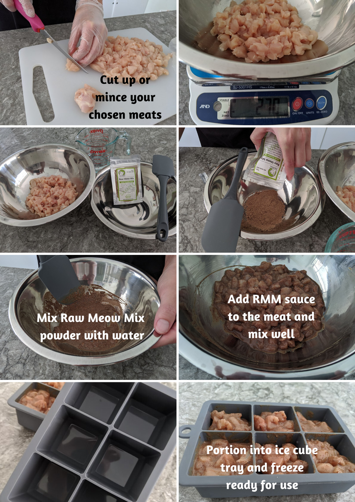 Raw Meow Mix - Adult & Kitten Transition Packs