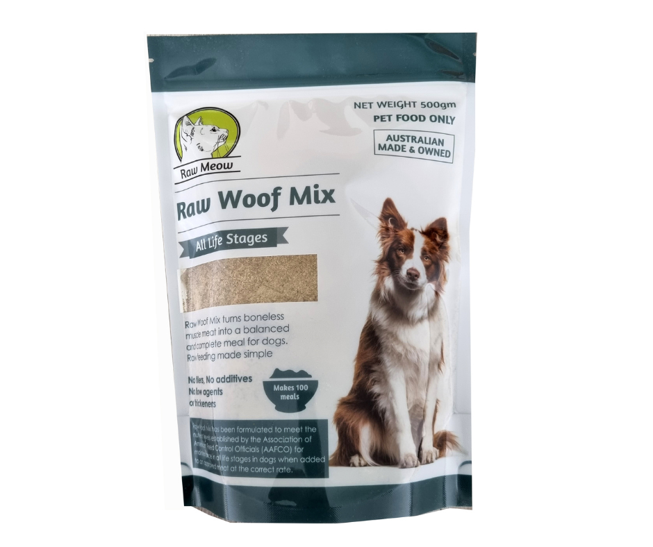 Raw Woof Mix – Raw Meow Pty Ltd