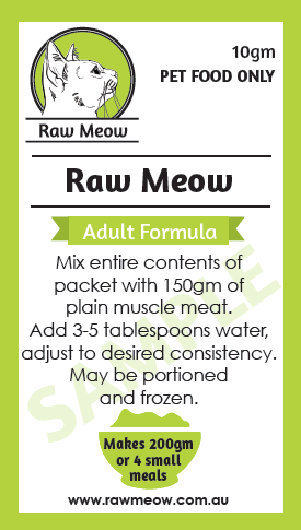 Raw Meow Mix