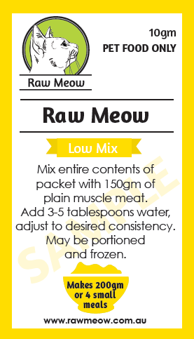 Raw Meow Mix