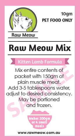 Raw Meow Mix