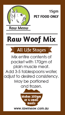 Raw Woof Mix