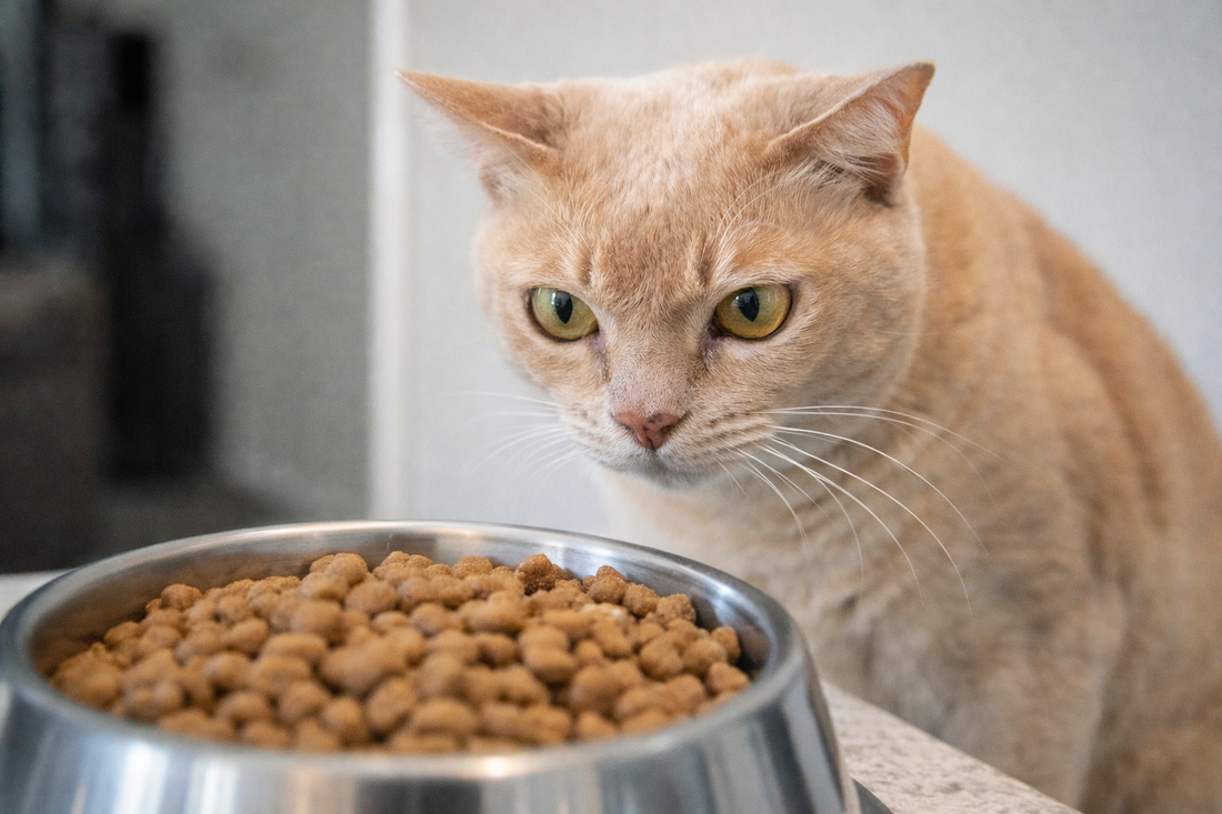 Get the kibble out of the house.