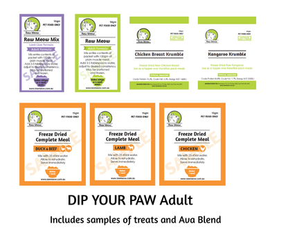 "Dip Your Paw" Sampler Kit
