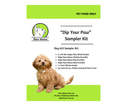 "Dip Your Paw" Sampler Kit