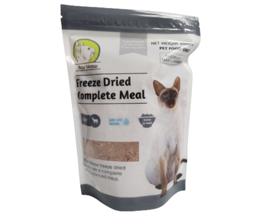 Freeze Dried Complete Raw Meal - Elimination/Hypoallergenic Goat