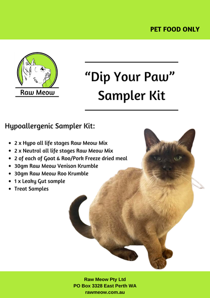 "Dip Your Paw" Sampler Kit