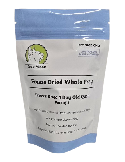 View of Freeze Dried Whole Prey – Raw Meow Pty Ltd