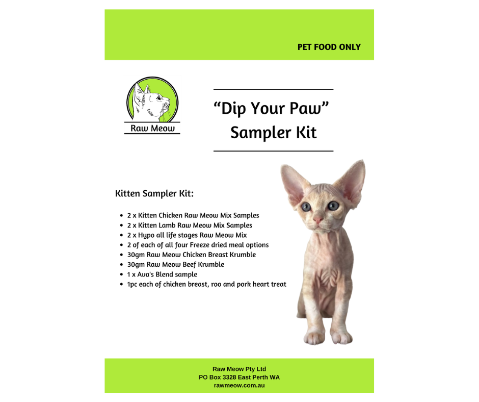 "Dip Your Paw" Sampler Kit