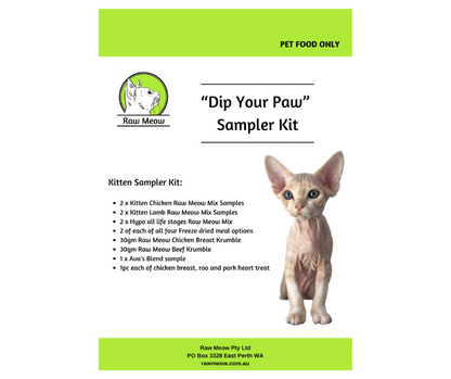 "Dip Your Paw" Sampler Kit