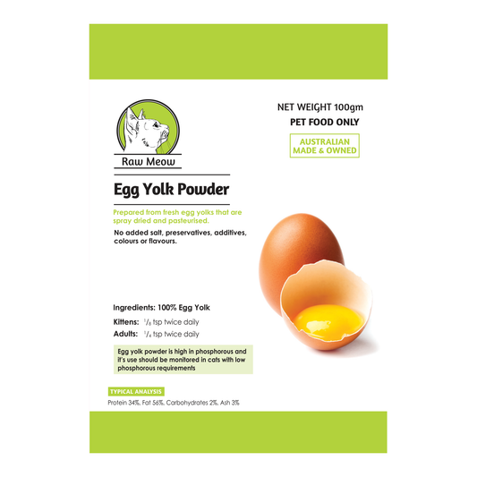 Hairball prevention - Egg Yolk Powder