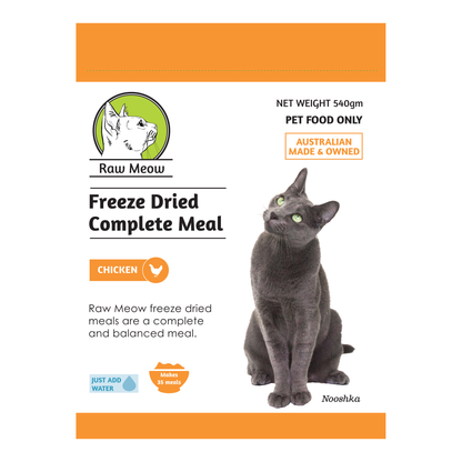 Freeze Dried Complete Raw Meal