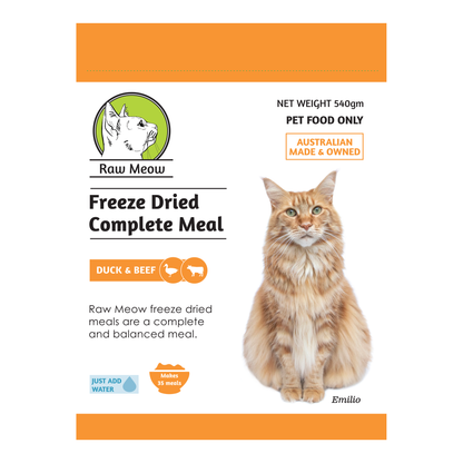 Freeze Dried Complete Raw Meal