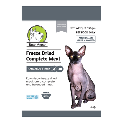 Freeze Dried Complete Raw Meal