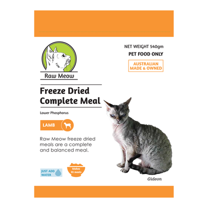 Freeze Dried Complete Raw Meal