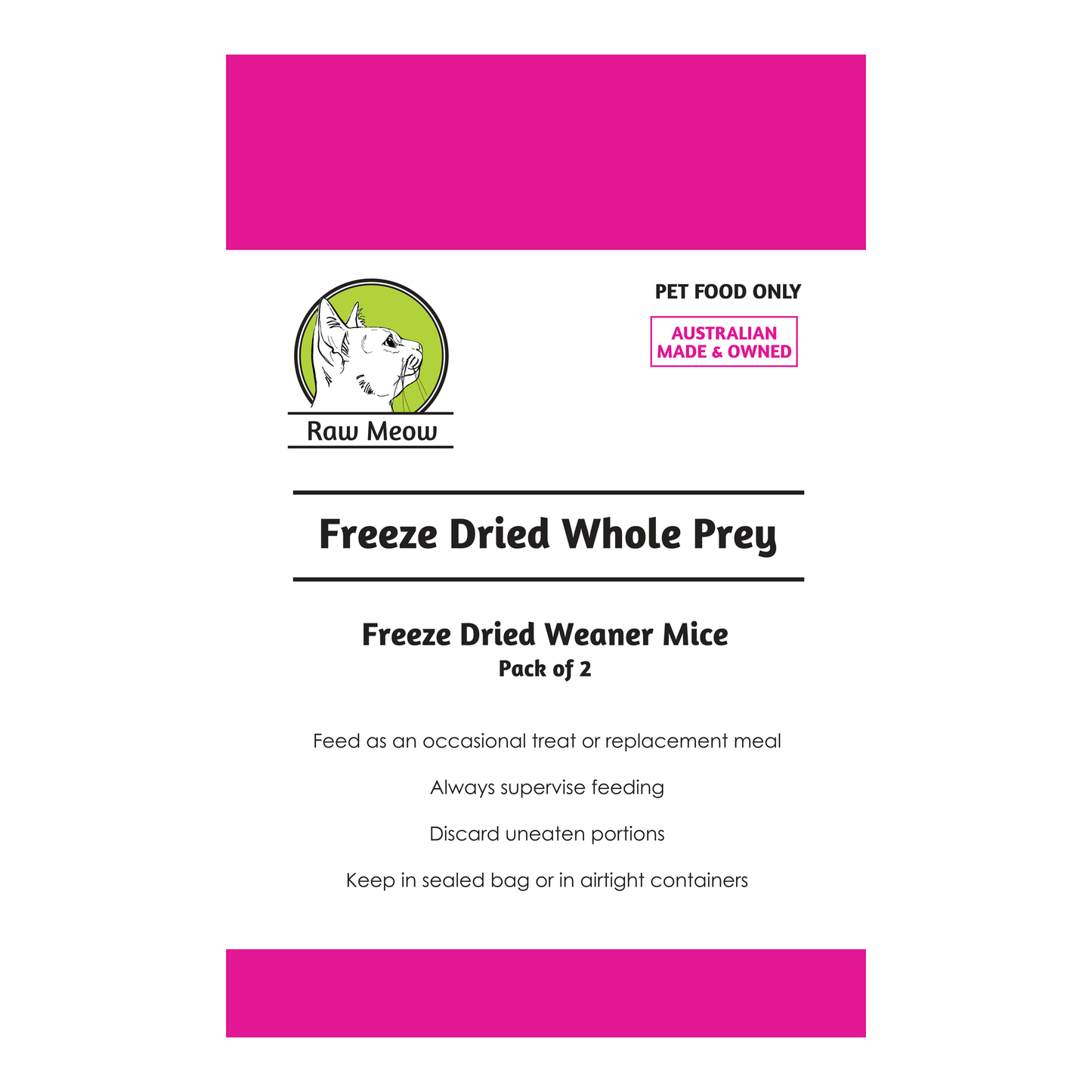 Freeze Dried Whole Prey