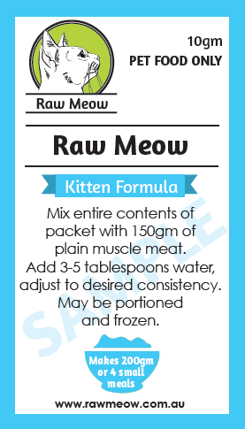 Raw Meow Mix