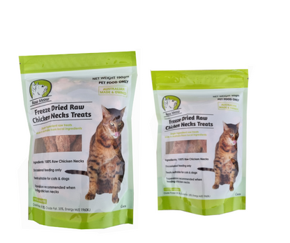 Chicken necks for cats clearance