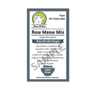 Raw Meow Mix Hypoallergenic All Life Stages - Roo Liver
