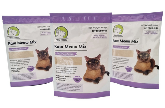 Bundle: Raw Meow Mix - Adult Lamb Liver