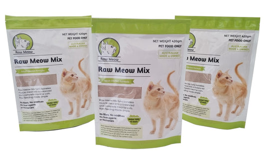 Bundle: Raw Meow Mix - Adult Chicken Liver